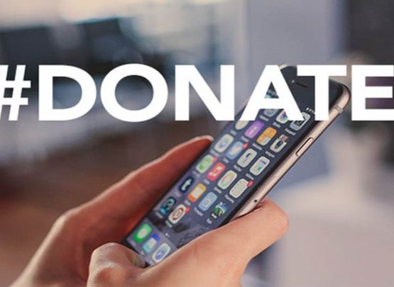 Use hashtags to support charities online